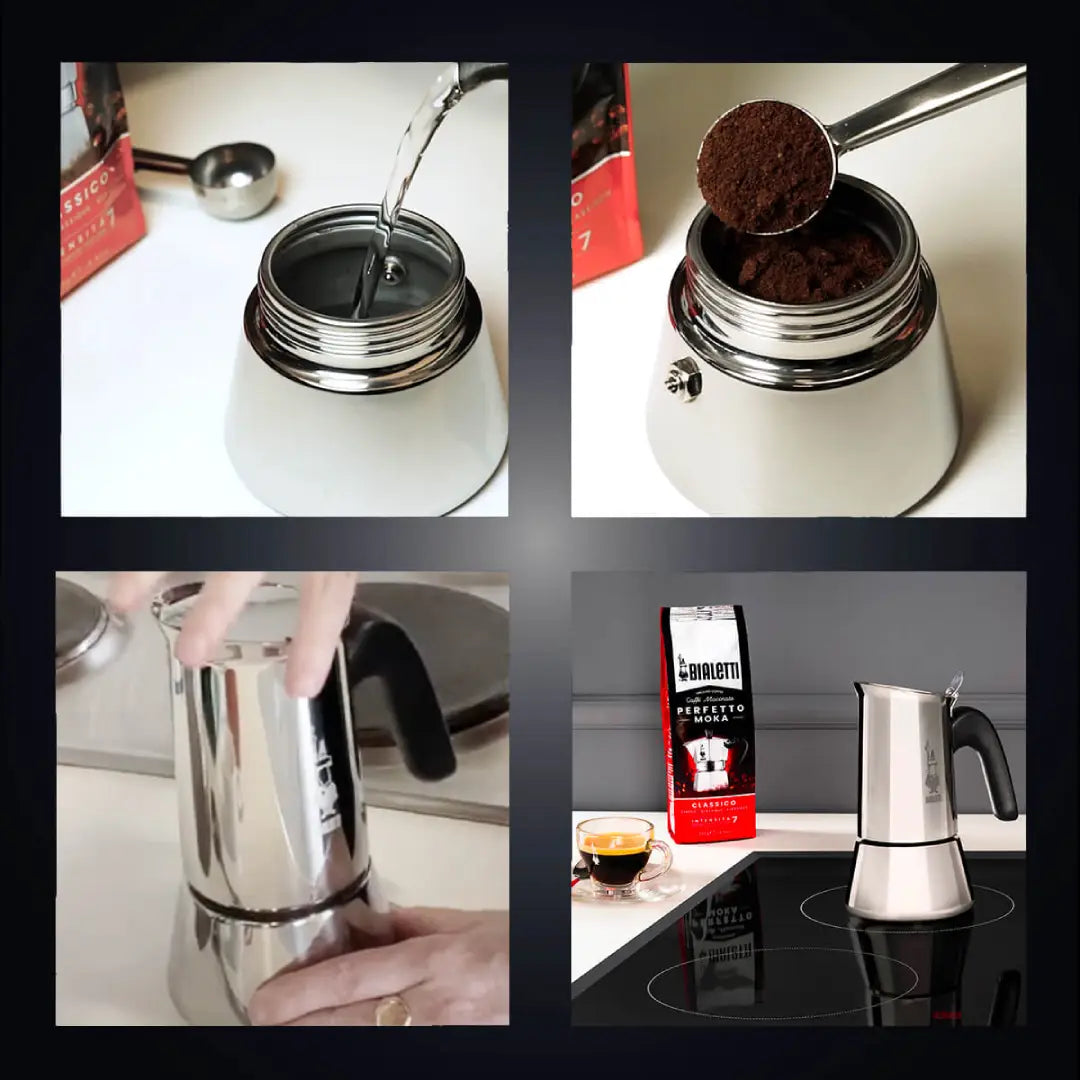 Bialetti Venus Stainless-Steel Stovetop Coffee Maker