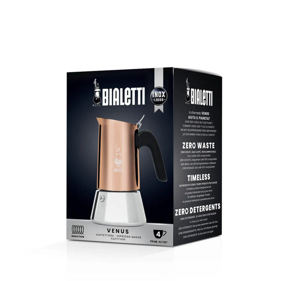 Bialetti Venus Stainless-Steel Stovetop Coffee Maker