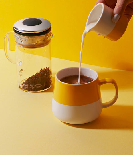 Brew Tea Co. English Breakfast — Loose Leaf, 113g — serving suggestion