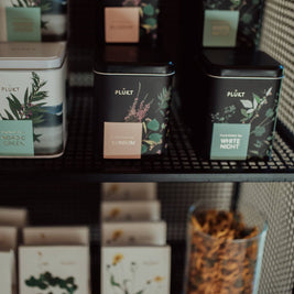 Tea Blend White Night - calming evening herbal , relaxing: 25 biodegradable bags free from plastic