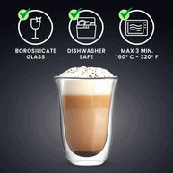 Bialetti Firenze Double-Walled Glasses — 2 Pack