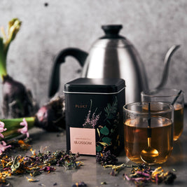 Tea Blend Blossom - flower tea blend, herbal flower organic: 25 biodegrdabale tea bags free from plastic