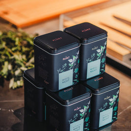 Tea Blend White Night - calming evening herbal , relaxing: 25 biodegradable bags free from plastic