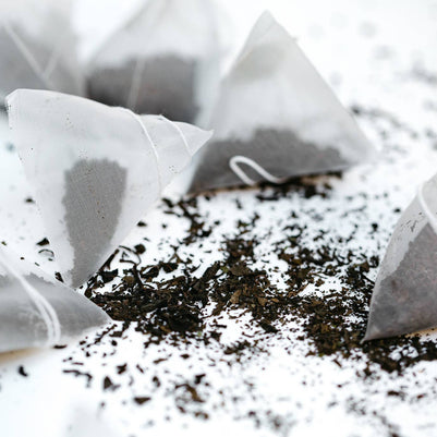 Nordic Black Tea - decaf, energy-boost, organic, herbal tea: 25 biodegradable tea bags plastic free