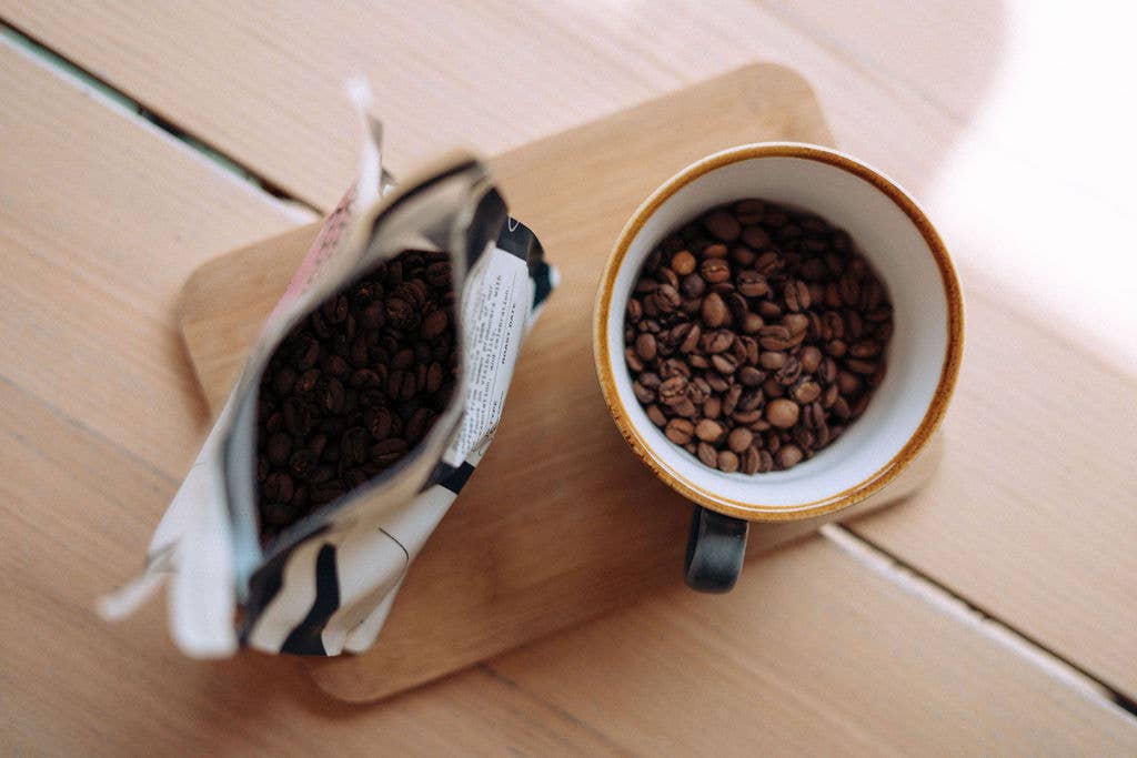 Coffee, One Eye Open Half Caff, Blend, Mexico & Guatemala.: Wholebean / 250g