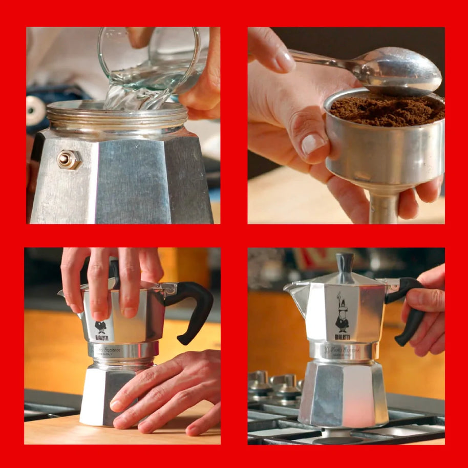 Bialetti Moka Express Stovetop Coffee Maker