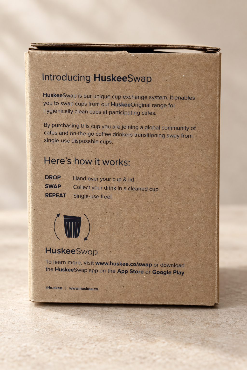 HuskeeOriginal original packaging HuskeeSwap information