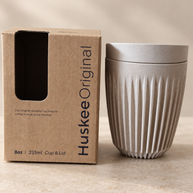 HuskeeOriginal 8oz Natural cup and original box