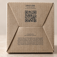HuskeeOriginal original packaging QR code and product information