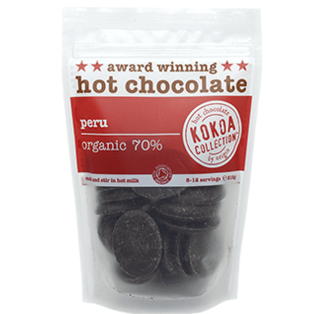 Kokoa Collection Peru 70% Organic Hot Chocolate — 210g