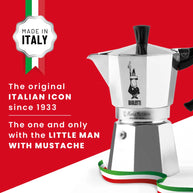 Bialetti Moka Express Stovetop Coffee Maker