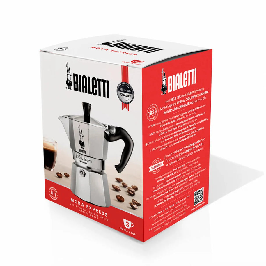Bialetti Moka Express Stovetop Coffee Maker