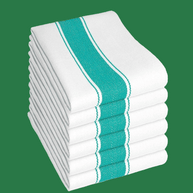OLIVIA ROCCO Herringbone Cotton Tea Towels — Set of 6 — alternate finish view 3
