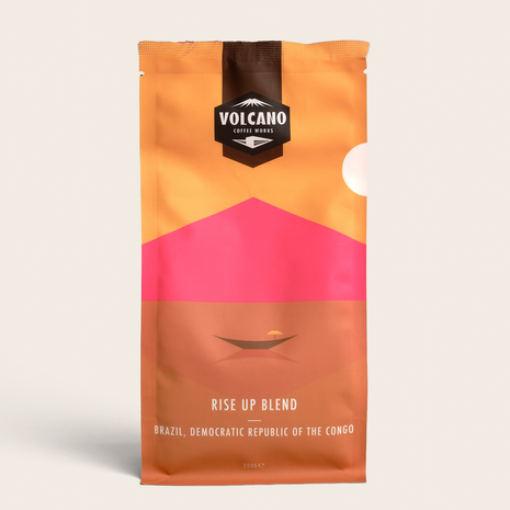 Volcano Coffee Works Rise Up Blend 200g bag
